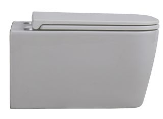 Подвесной унитаз Avimano Vision 1000043 безободковый серый матовый